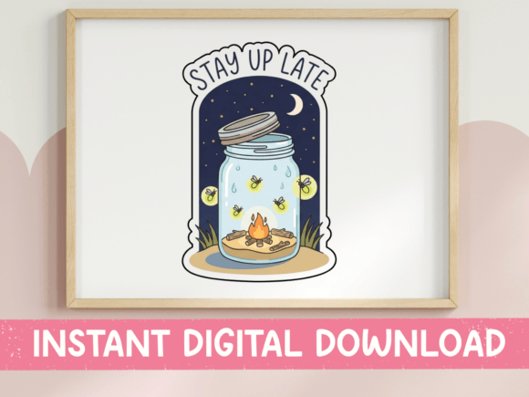 Kawaii Eggplant Sticker Design: Graphics for T-Shirt Designs