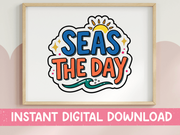 Seas the Day SVG: Graphics for T-Shirt Designs