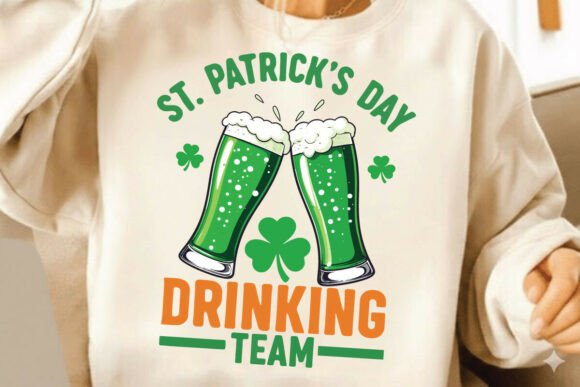 St. Patrick's Day Drinking Team SVG Graphics