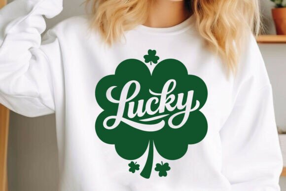 St. Patrick's Day Lucky SVG PNG Graphics
