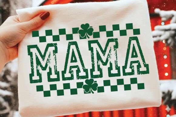 St. Patrick's Day Mama SVG PNG – Graphics & T-Shirt Designs